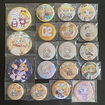 Amazon.co.jp: 鏡音リン・レン 缶バッジ まとめ売り 鏡音リン